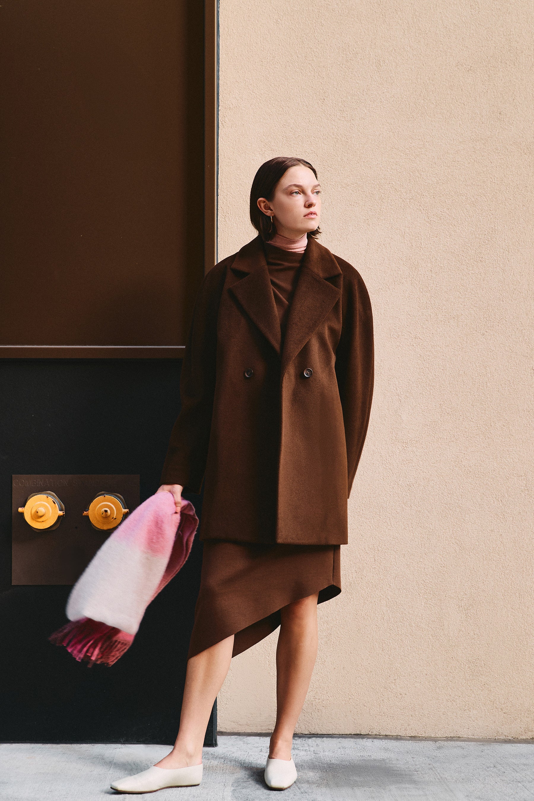 Lila Coat in Blended Cashmere