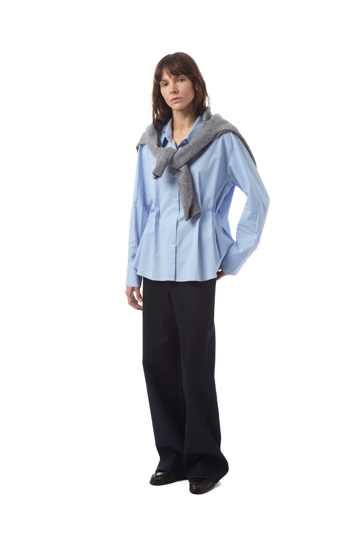 Lumi V Neck Wool Sweater
