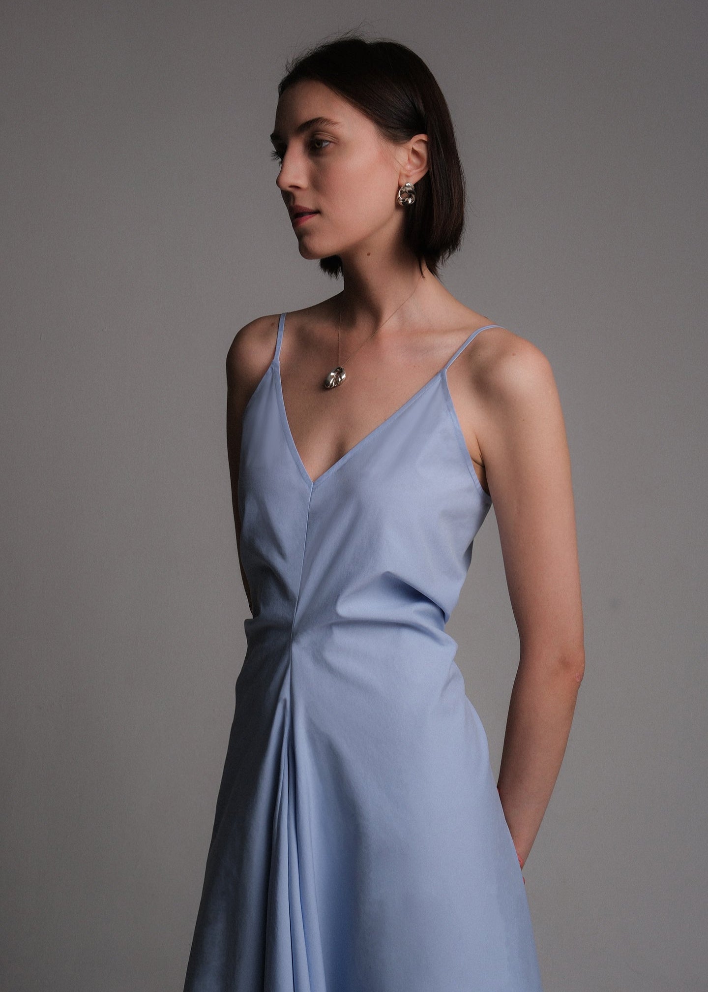 Solenne Slip Dress
