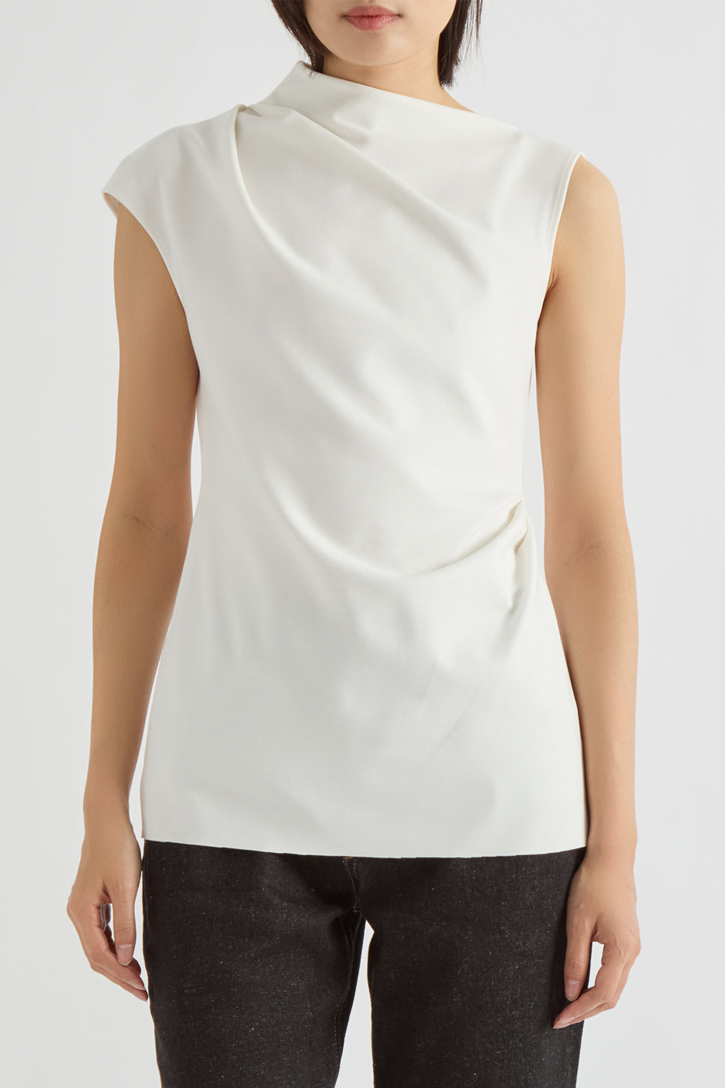 Luna Pleated Top