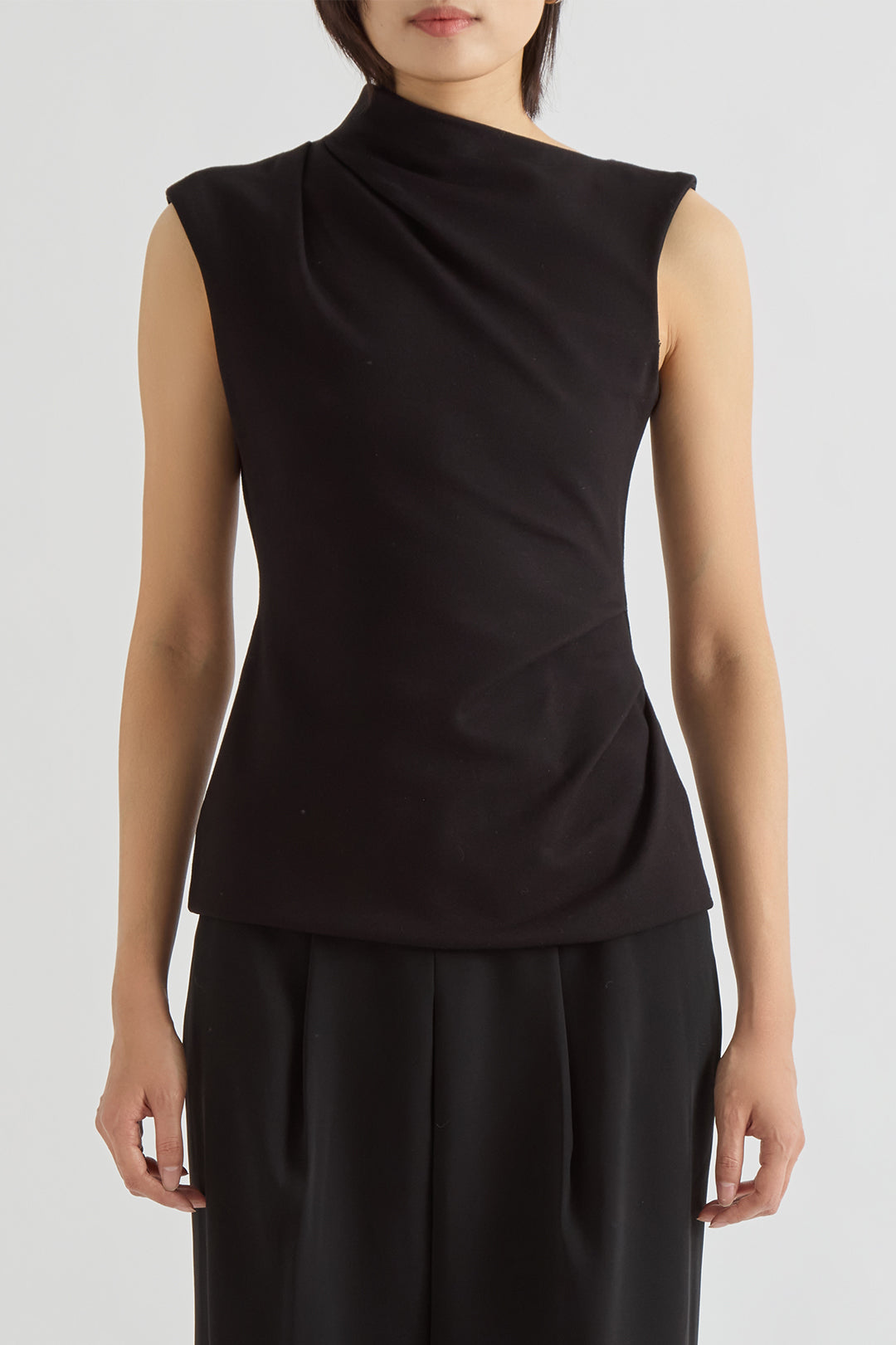 Luna Pleated Top