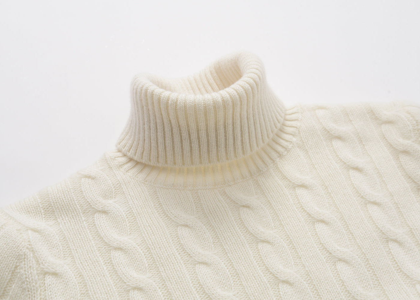 Kara Cashmere Turtleneck Sweater