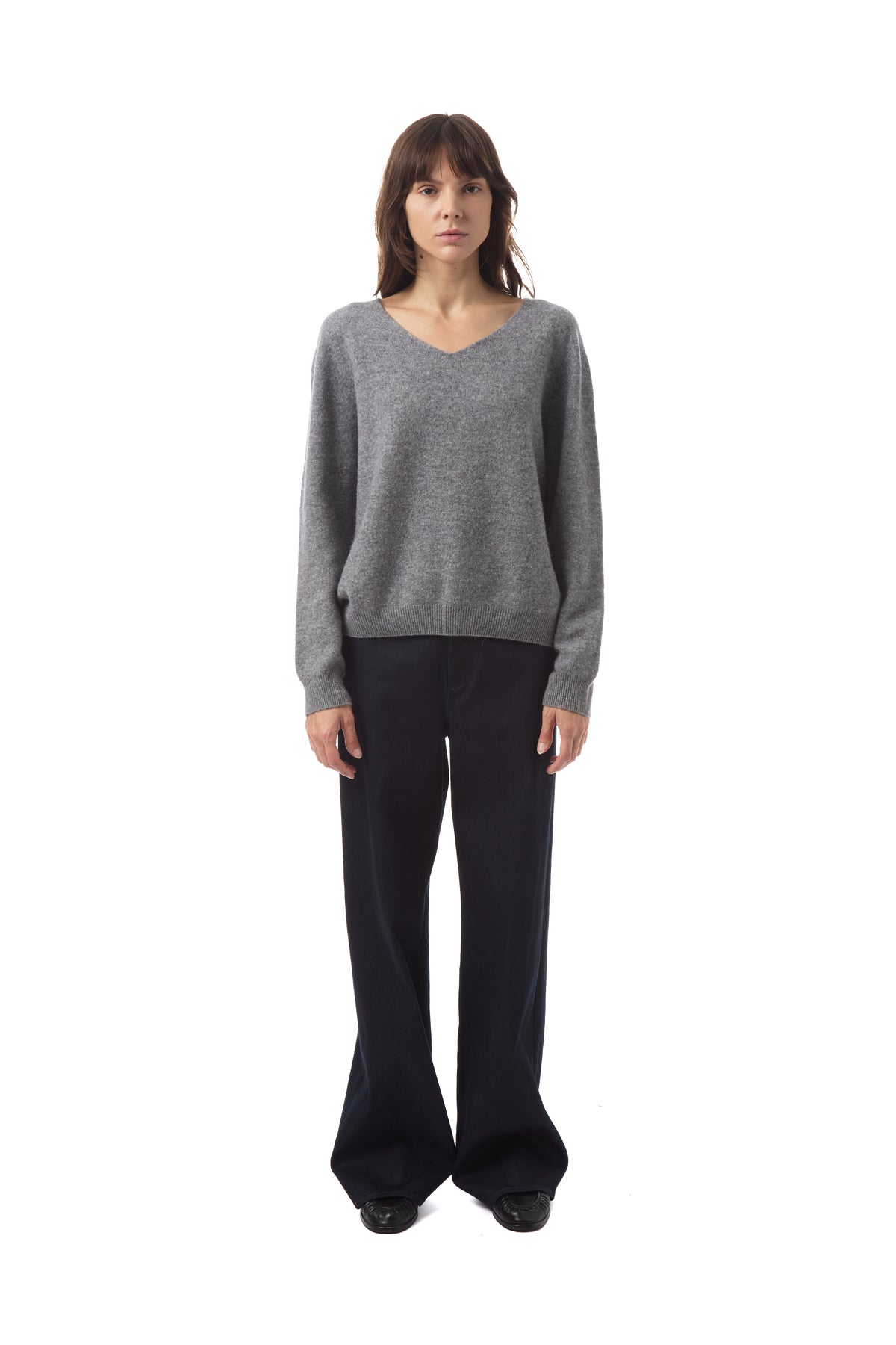 Lumi V Neck Wool Sweater