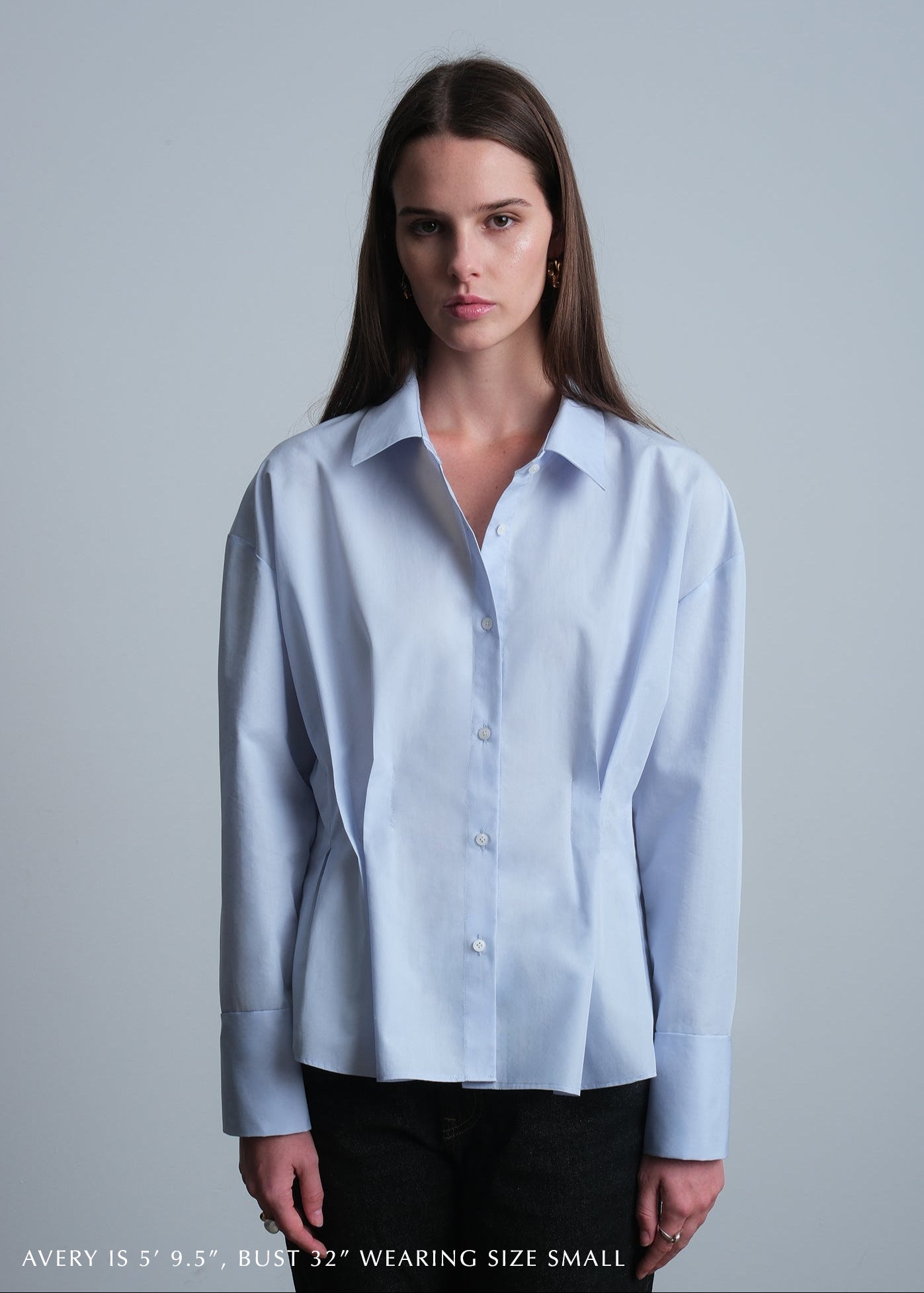 Sora Shirt in Ice Blue
