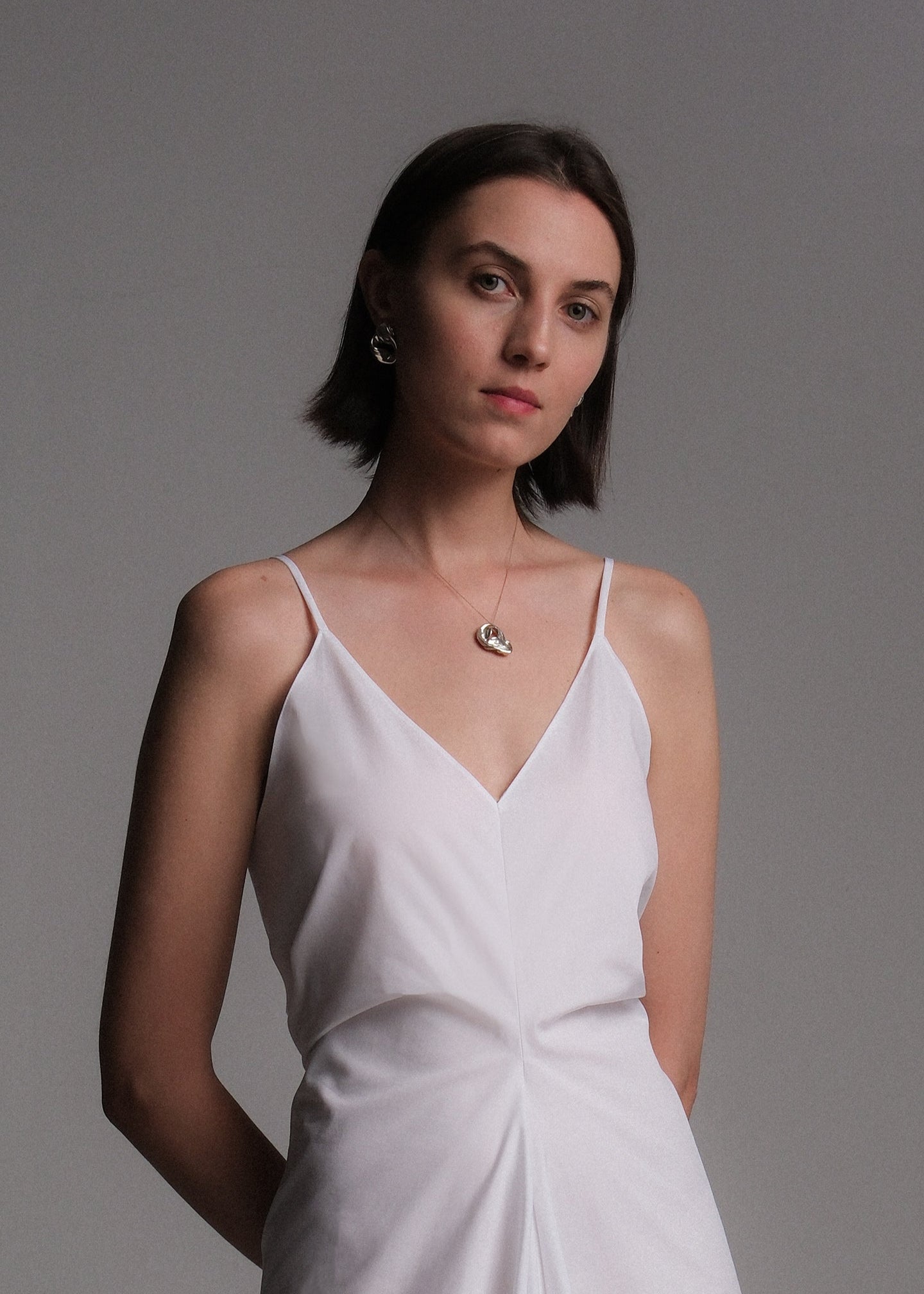Emery Ruched Cotton Cami Top