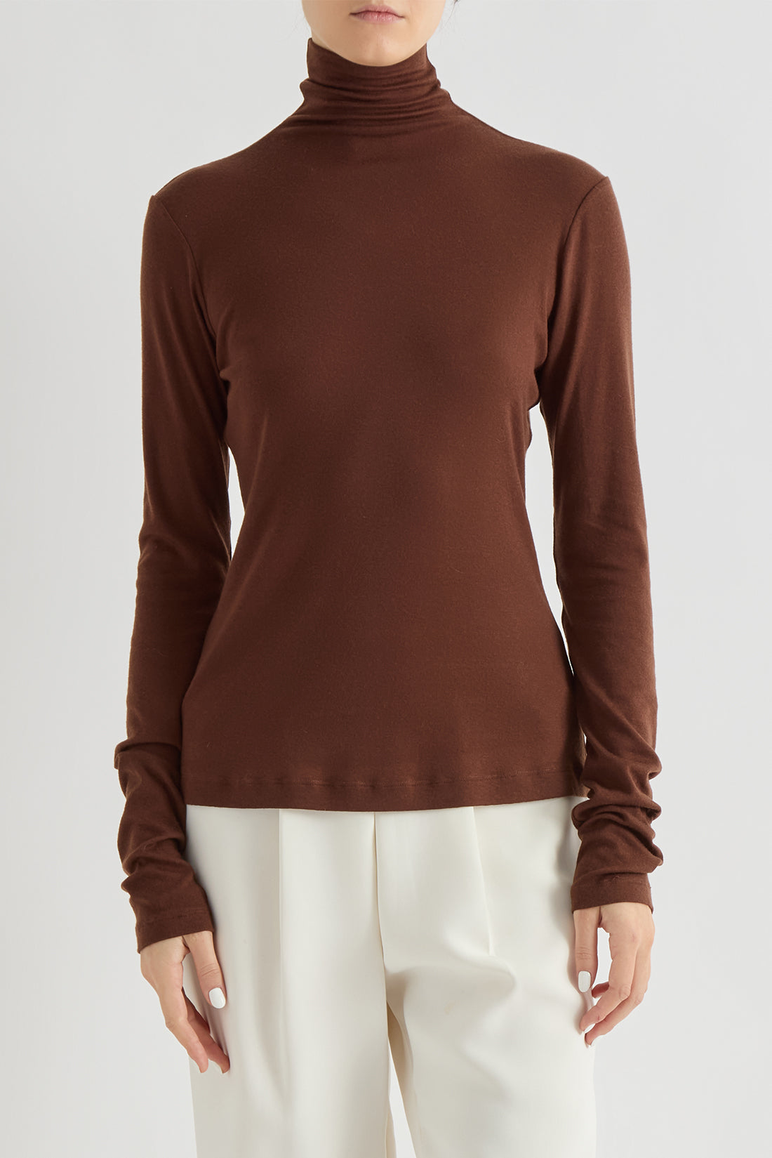 Kori Light Weight Mock Neck