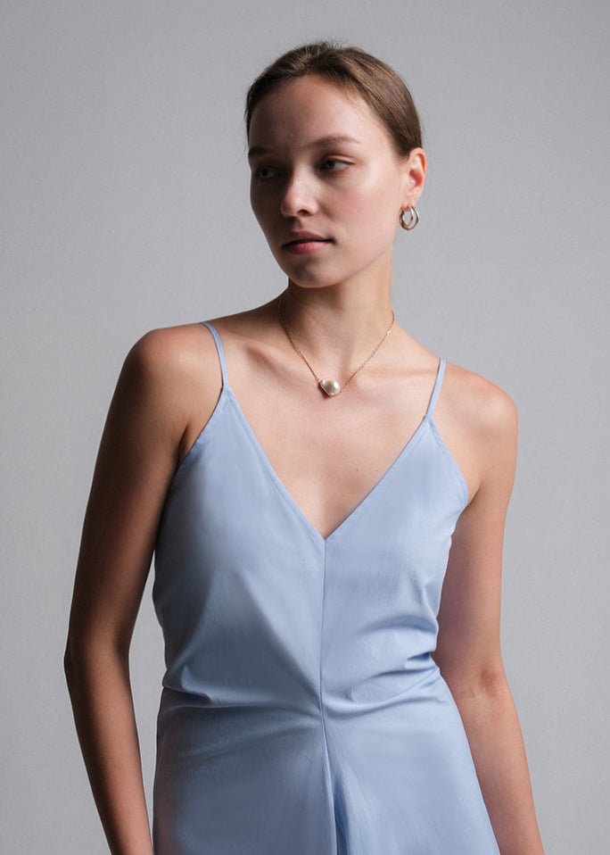 Emery Ruched Cotton Cami Top